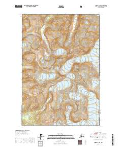 Juneau C-3 NE 2017 topographic map thumbnail