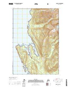 Juneau C-3 NW 2017 topographic map thumbnail