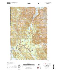 Juneau C-3 SE 2017 topographic map thumbnail