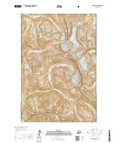 Juneau C-5 SE 2017 topographic map thumbnail