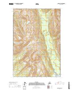 Juneau C-5 SW topographic map thumbnail
