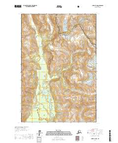 Juneau C-6 NE 2017 topographic map thumbnail