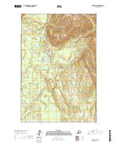Juneau C-6 SE topographic map thumbnail