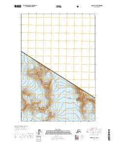 Juneau D-1 SE 2017 topographic map thumbnail