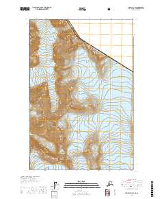 Juneau D-1 SW 2017 topographic map thumbnail