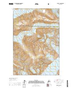 Juneau D-2 NW 2017 topographic map thumbnail