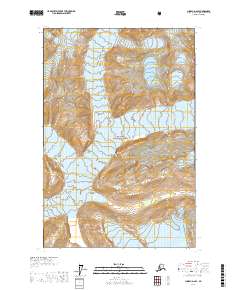 Juneau D-2 SE 2017 topographic map thumbnail