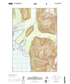Juneau D-3 SW 2017 topographic map thumbnail