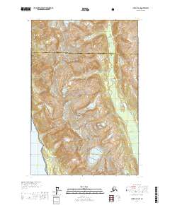 Juneau D-4 NE 2017 topographic map thumbnail