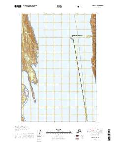 Juneau D-4 NW 2017 topographic map thumbnail