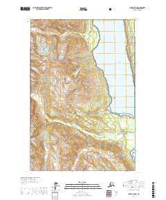 Juneau D-5 NE 2017 topographic map thumbnail