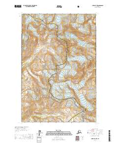 Juneau D-5 NW 2017 topographic map thumbnail