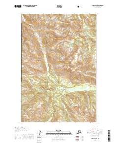 Juneau D-5 SE 2017 topographic map thumbnail
