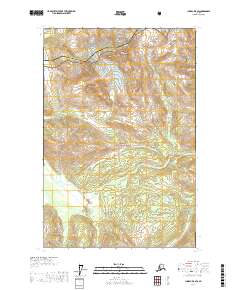 Juneau D-5 SW 2017 topographic map thumbnail