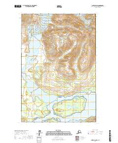 Juneau D-6 NW topographic map thumbnail