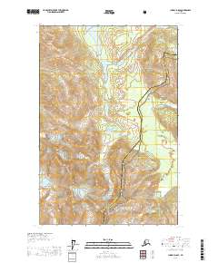 Juneau D-6 SE 2017 topographic map thumbnail