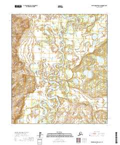 Kantishna River A-2 NE 2017 topographic map thumbnail