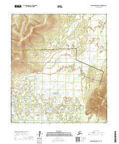 Kantishna River A-4 SE 2017 topographic map thumbnail