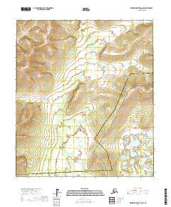 Kantishna River A-4 SW 2017 topographic map thumbnail