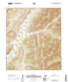 Kantishna River A-5 SE 2017 topographic map thumbnail