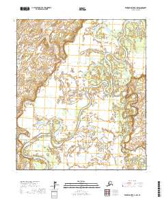 Kantishna River B-1 NW 2017 topographic map thumbnail