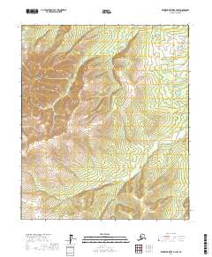 Kantishna River B-4 NW topographic map thumbnail