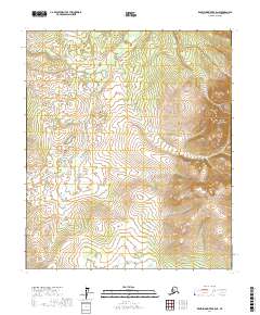 Kantishna River B-5 NE topographic map thumbnail
