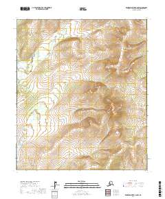 Kantishna River B-5 NW topographic map thumbnail