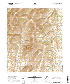 Kantishna River B-6 NE topographic map thumbnail