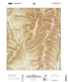 Kantishna River B-6 NW topographic map thumbnail