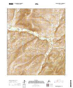 Kantishna River B-6 SE topographic map thumbnail