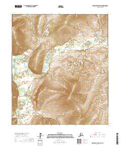 Kantishna River B-6 SW topographic map thumbnail