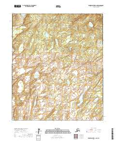 Kantishna River C-1 NW 2017 topographic map thumbnail