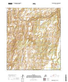 Kantishna River C-1 SW 2017 topographic map thumbnail