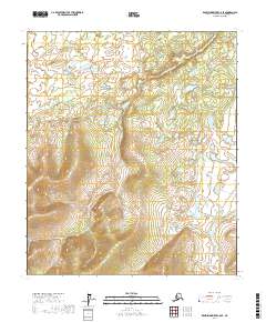 Kantishna River C-6 SE topographic map thumbnail