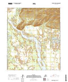 Kantishna River D-1 NW topographic map thumbnail