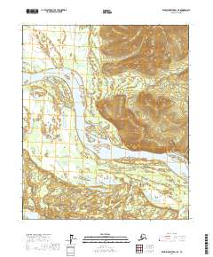 Kantishna River D-1 SE topographic map thumbnail