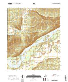 Kantishna River D-3 NE topographic map thumbnail