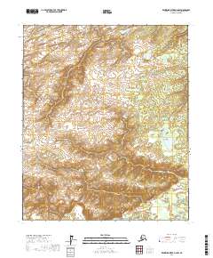 Kantishna River D-4 NW topographic map thumbnail