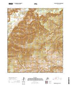Kantishna River D-4 SW topographic map thumbnail