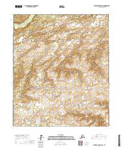 Kantishna River D-5 NE topographic map thumbnail