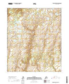 Kantishna River D-5 SW topographic map thumbnail
