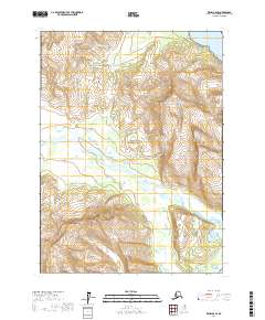 Kenai A-8 SE topographic map thumbnail