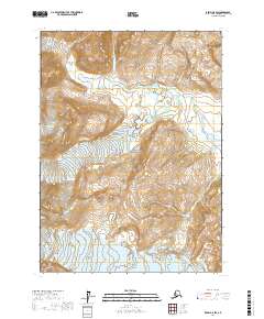 Kenai A-8 SW topographic map thumbnail