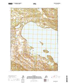Kenai B-2 NE 2017 topographic map thumbnail