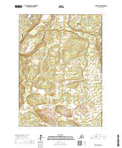Kenai B-3 NE 2017 topographic map thumbnail
