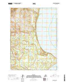 Kenai B-7 NE topographic map thumbnail