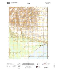 Kenai B-7 SW topographic map thumbnail