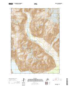 Kenai B-8 NW topographic map thumbnail