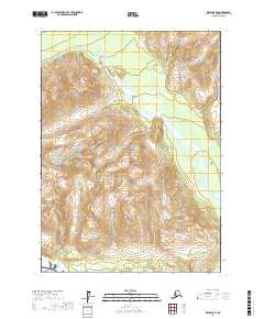 Kenai B-8 SE topographic map thumbnail